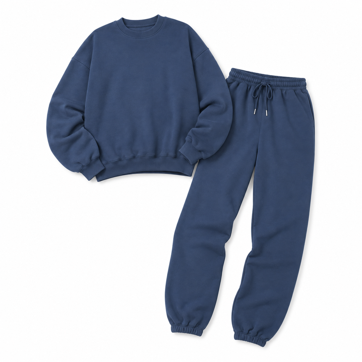The Manon Sweatshirt & Jogger Set - Slate Blue - Slate Blue · Complete set